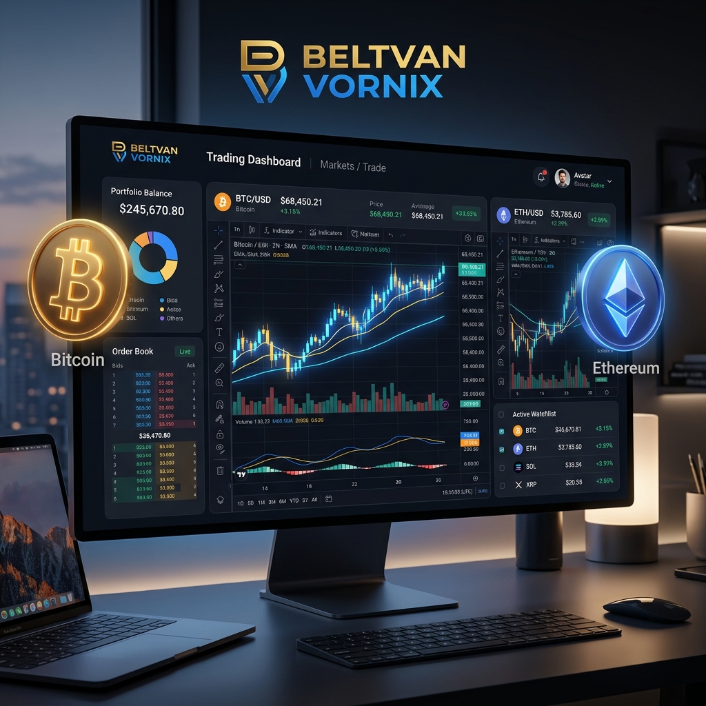 Beltvan Vornix App: Your Smart Gateway to Crypto Trading